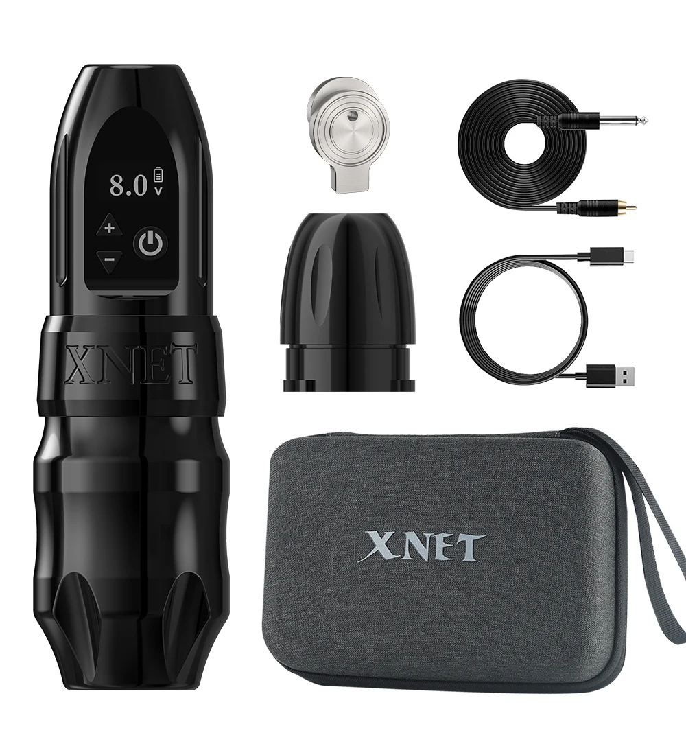 XNET Titan ワイヤレスタトゥーマシン 38mmグリップ