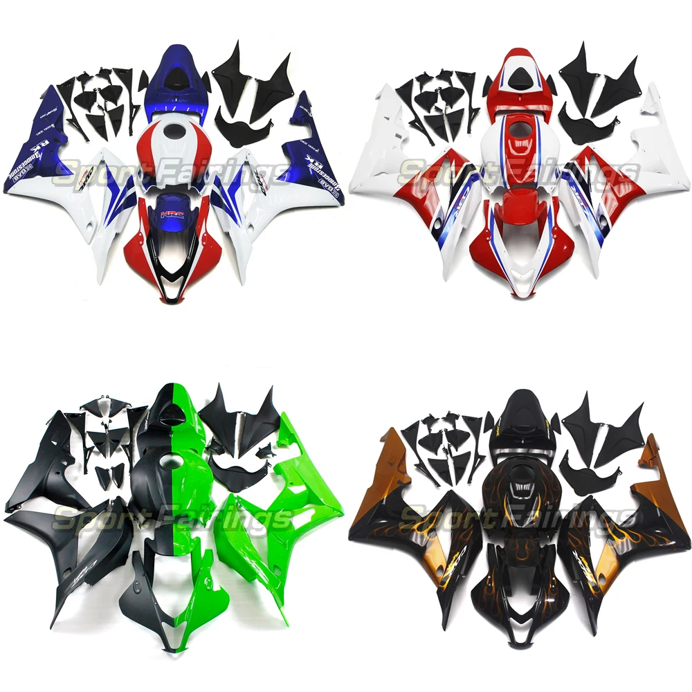 

Motorcycle Fairing Kit ABS Plastic For CBR600 RR CBR600RR CBR 600RR F5 2007 2008 Body Injection Fairings Bodykits White