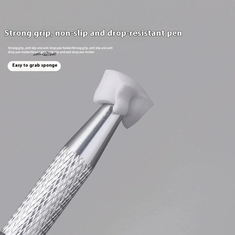 100Pcs Gradient Sponge Brush Set with Tools for Nail Art Gel Polish Application Glitter Powder Manicure Accessory