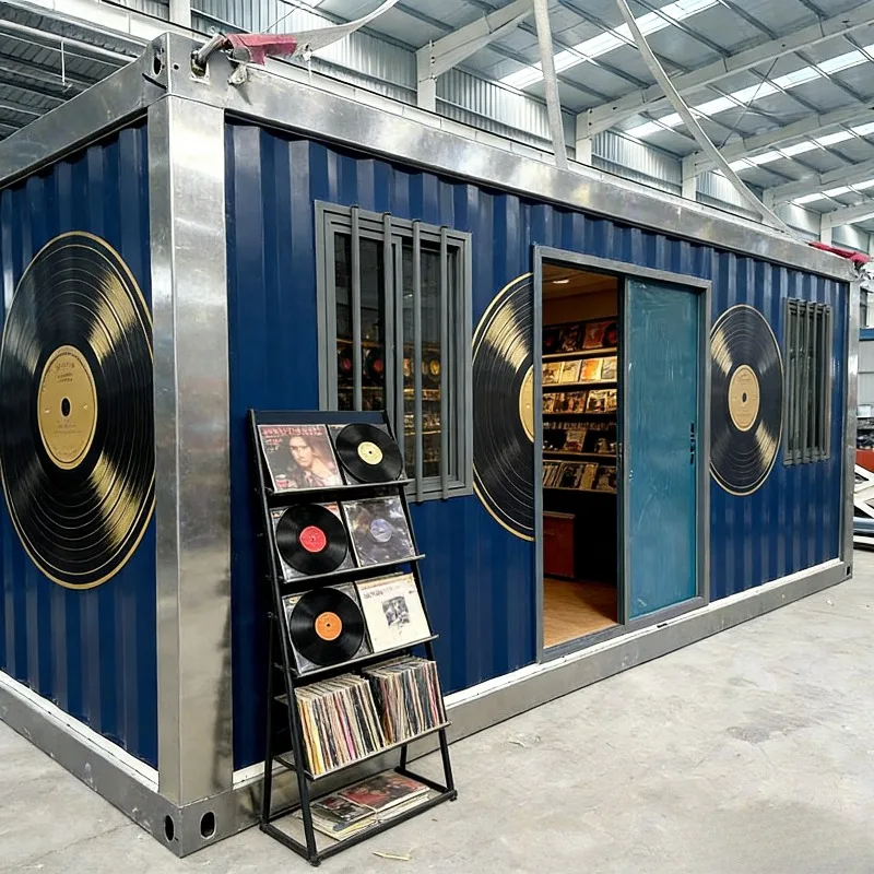Expandable Container House Prefab Modular Tiny Home Foldable Mobile Home with Sandwich Panel Modern Design Custom Colors