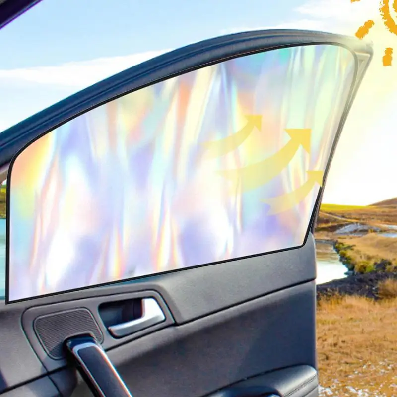 Magnetic Car Window Sunshade Covers Auto Side Screen Car Cover UV Protection Side Rear Curtain for Heat Insulation & Privacy