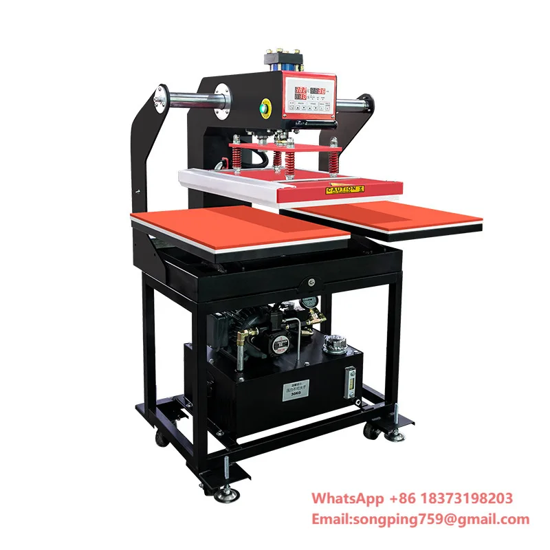 

Большой размер 40x60 см, гидравлический автоматический термопресс 16*24 дюйма, сублимационная печатная машина, машина для передачи тепла для рубашки