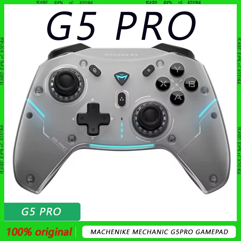 

Machenike Mechanic G5pro Max Play Three Modes 2.4g g5 pro Optical Game Handle Hot Plug Hall Rocker Switch Pc Steam Mobile