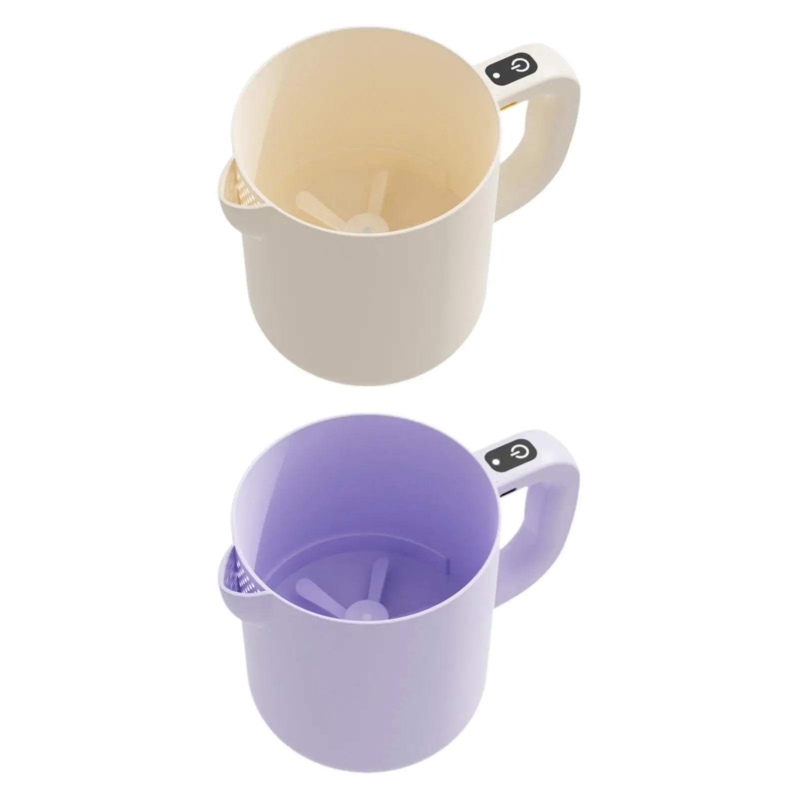 

Electric Egg Beater Rice Washer Mixing Cup for Washing Filtering Whipping