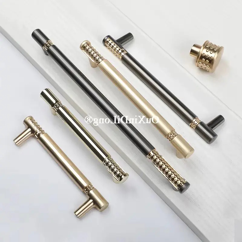 

Exquisite Luxury 4PCS Solid Zinc Alloy French Furniture Handles Drawer Pulls Cupboard Wardrobe Kitchen Wine Cabinet Pulls Knobs