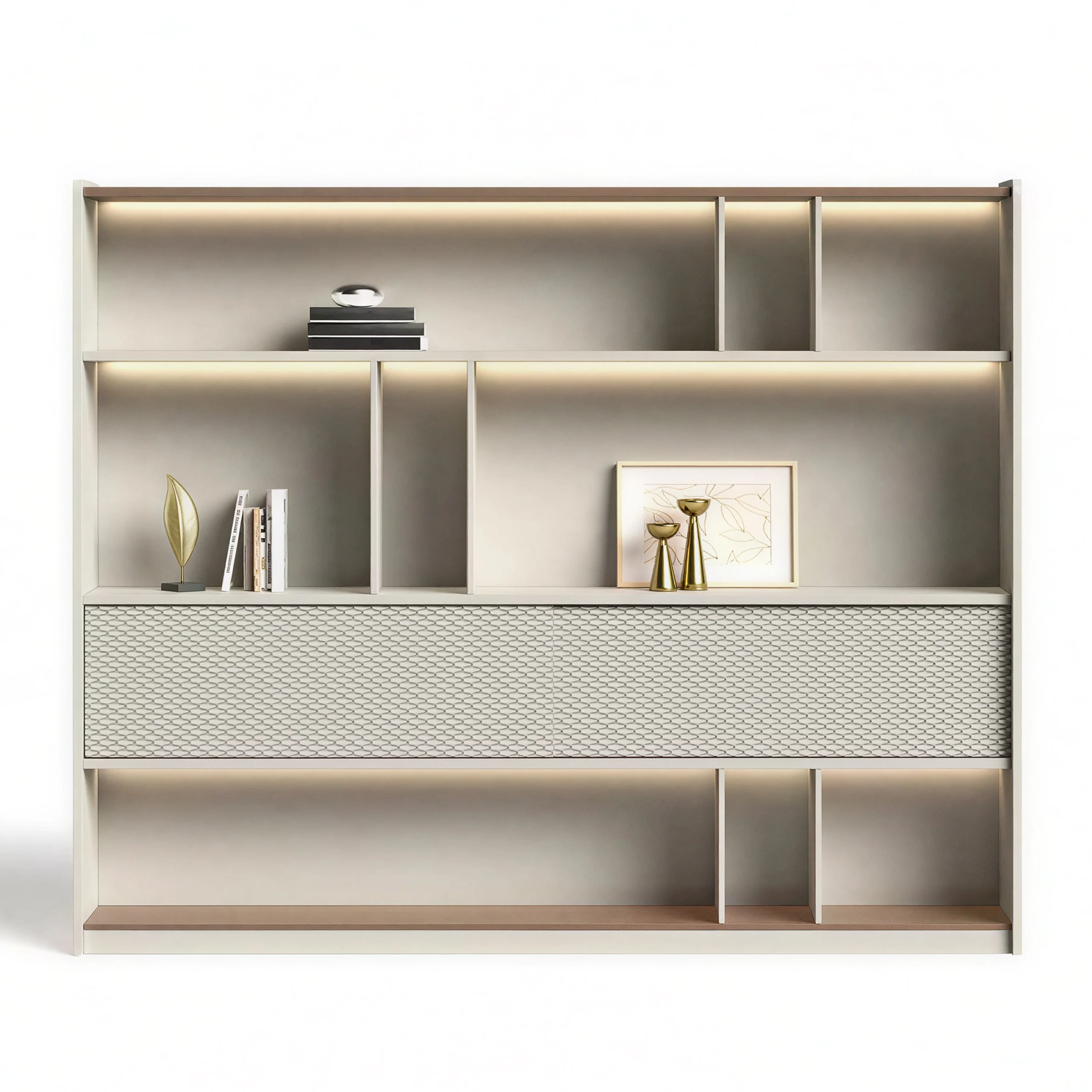 ！@Wooden File Cabinet with Partition Board Is Suitable for Home Office Living Room and Bedroom Convenient for Organizing Books