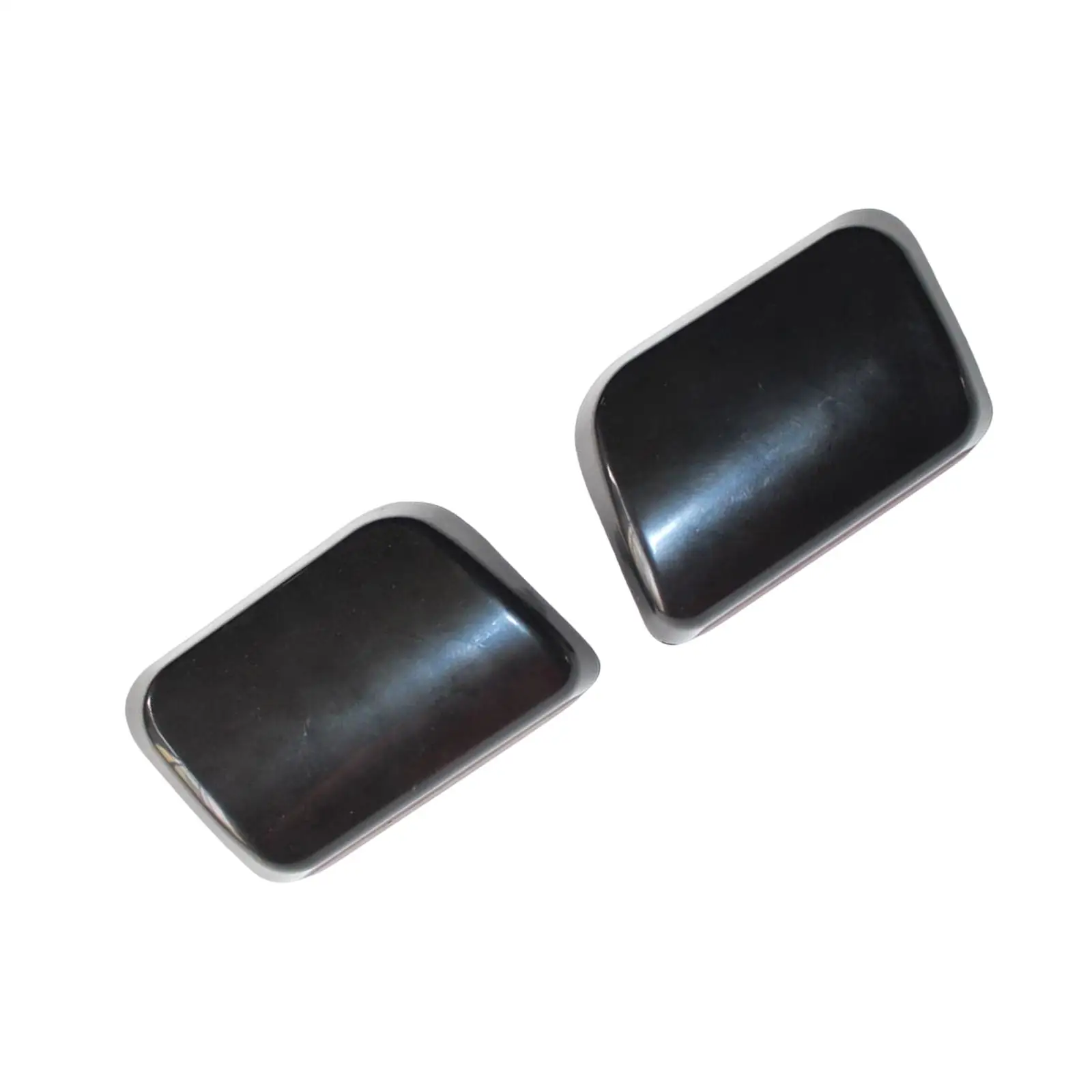 

2Pcs Headlight Washer Nozzle Covers, Auto Parts Accessories Spray Cover for