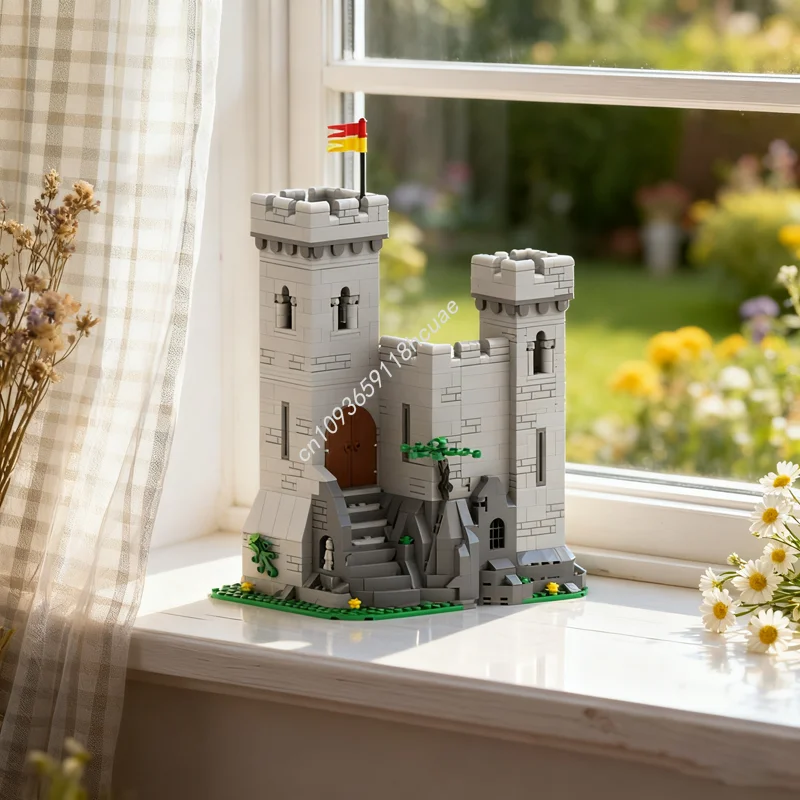 

1120 шт. MOC сертифицированный Outpost, совместимая модель замка, строительные блоки, сделай сам, рождественский подарок, креативная идея, кирпичная игрушка, детский день рождения