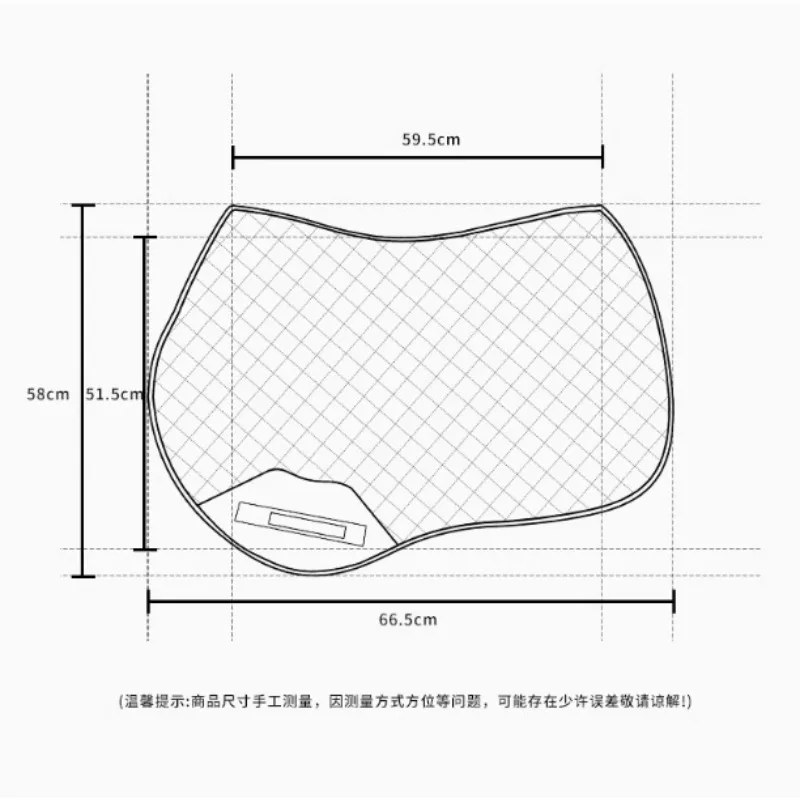 Obstacle saddle pad sweat drawer sweat pad shock absorber saddle cushion