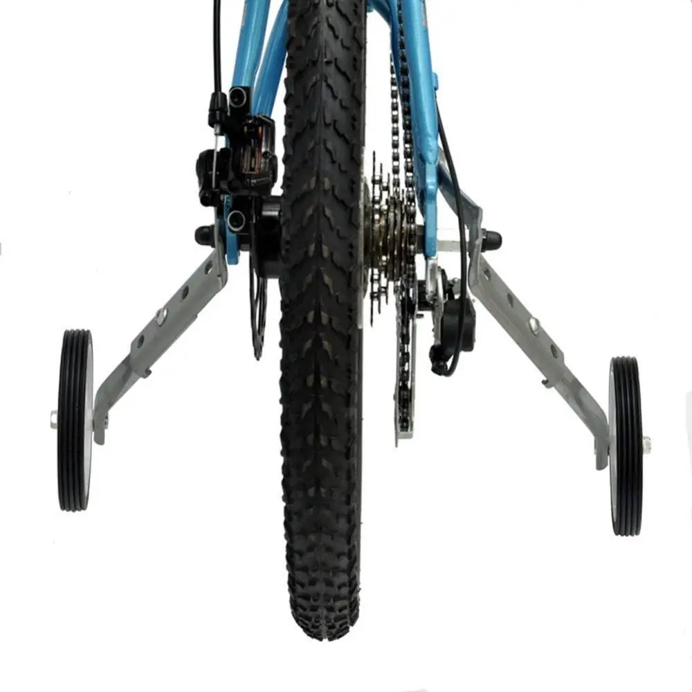 Learning Trainer Balance Support Wheels Universal Steel Kit for Children Bicycle Protection Riding Assistant