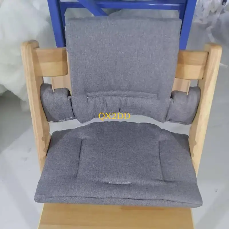 QX2D Baby Dining Chair Cushion Comfortable Toddler Feeding Chair Cover