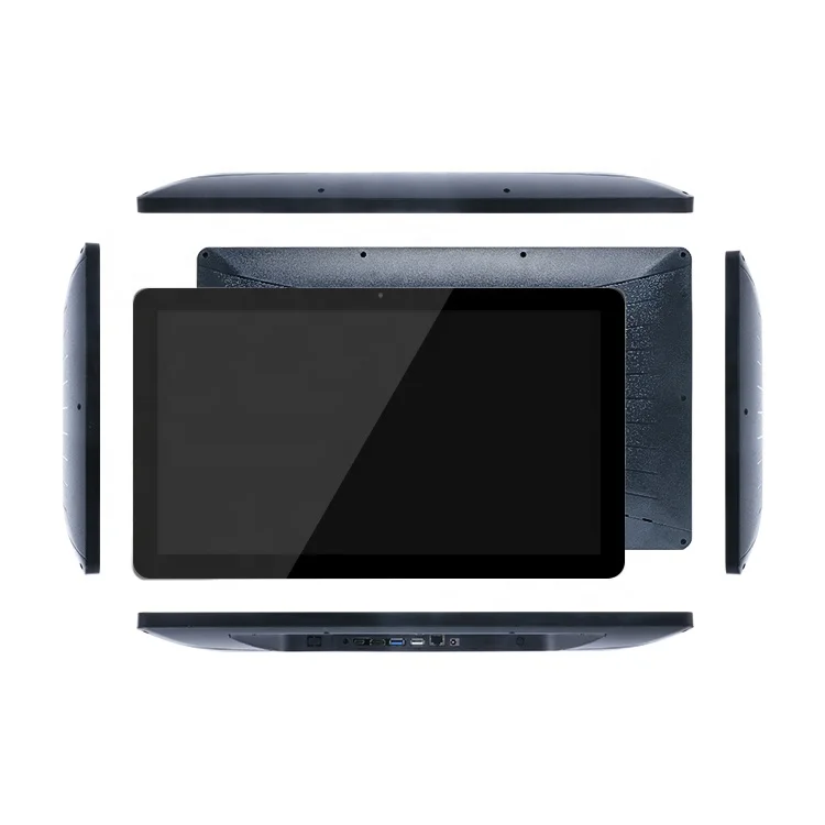 Sunworld الراقية مكتب USB RJ45 الضميمة البلاستيكية كشك 1920*1080 رباعية النواة 14 "شاشة AIO #3