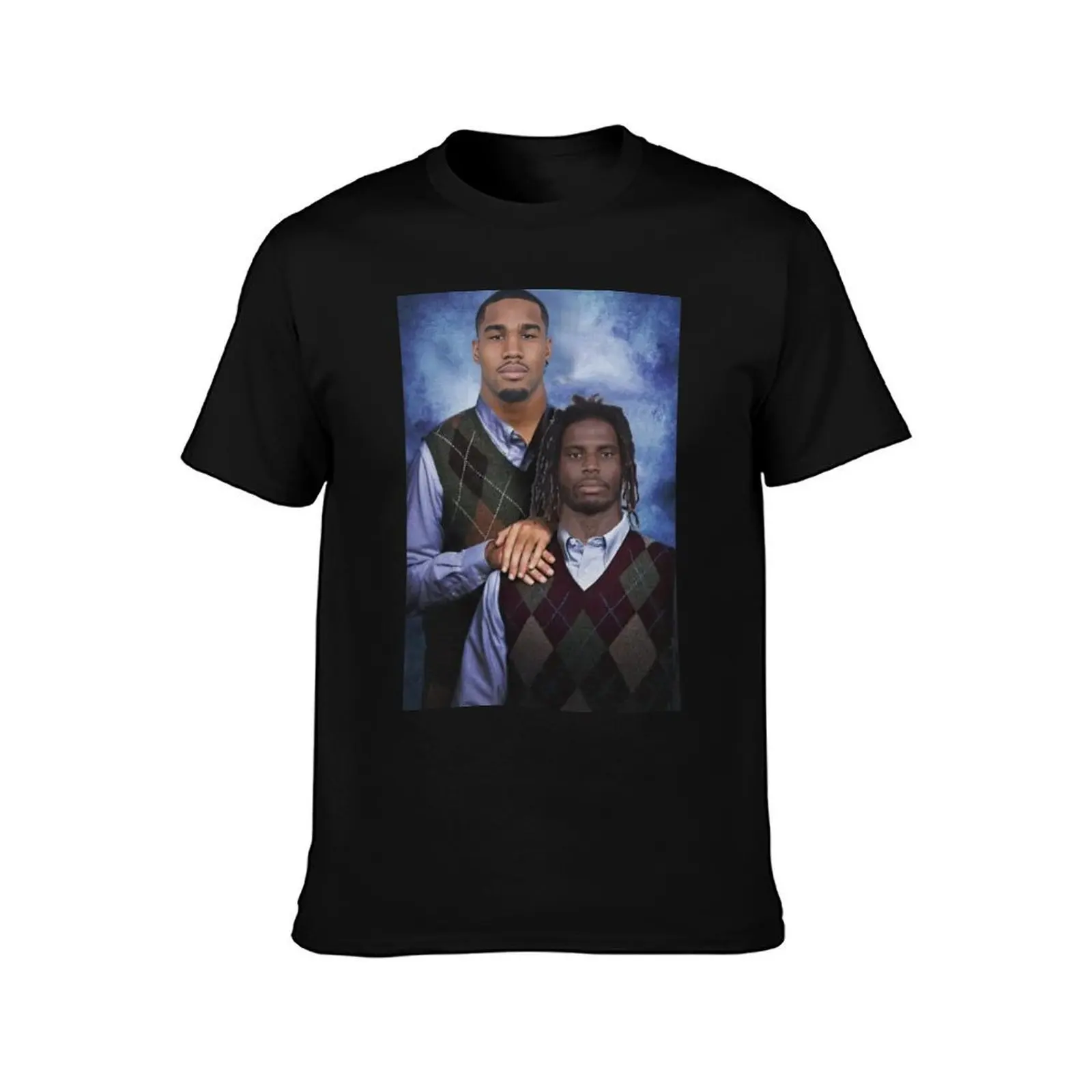 Tyreek Hill Jaylen Waddle Funny T-Shirt Summer Casual Cotton Tee Oversized Streetwear Tops Vintage Graphic Print 100% Cotton
