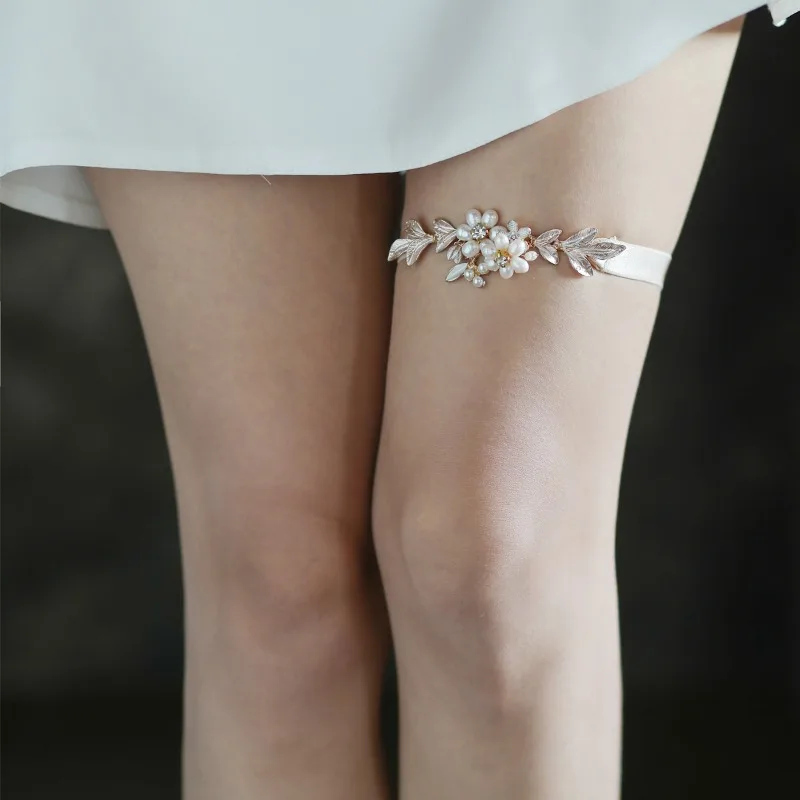 Bride Garter Sexy Pearl Leg Ring Thigh Ring Wedding Accessories Manufacturers Wholesale