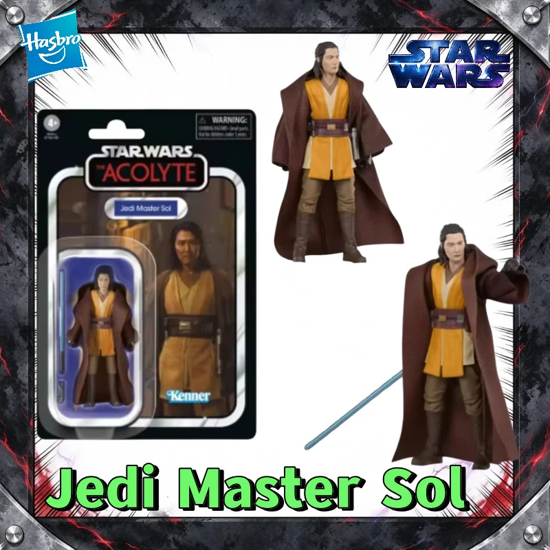 【in-stock】hasbro-star-wars-the-acolyte-jedi-master-sol-anime-figure-toy-collection-model
