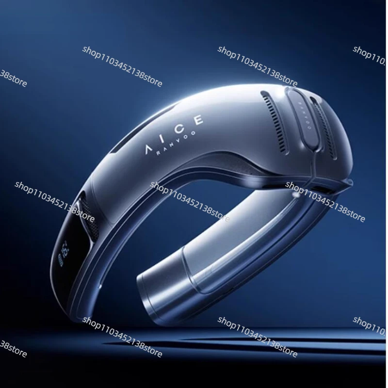

New Neck Fan Portable Air Conditioner Small Cooling Fan Mini Smart Mute USB Charging Outdoor Cooling Bladeless Fan