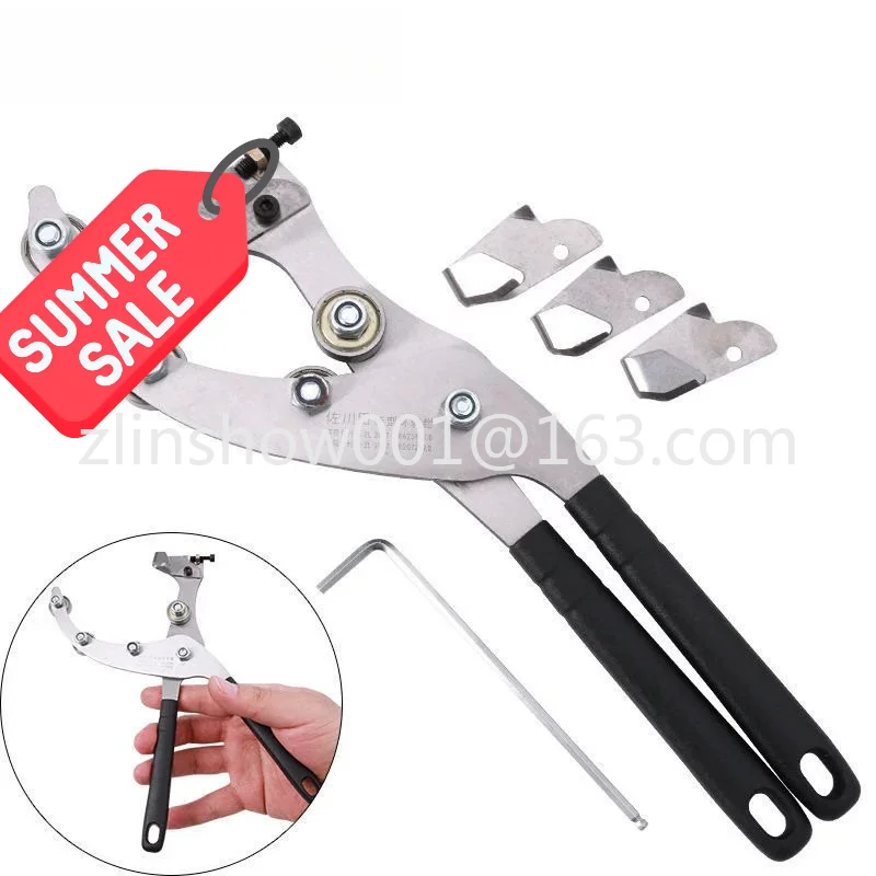 Easily competent for fruit trees, grafting and other ring peeling work, ring cutting scissors