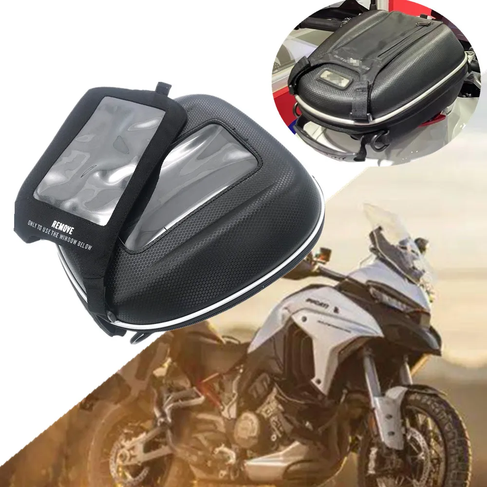 

For Ducati Multistrada V4 950 1200 1260 S 1200 DVT Enduro Motorcycle Fuel Tank Bag Waterproof Navigation Racing Bag