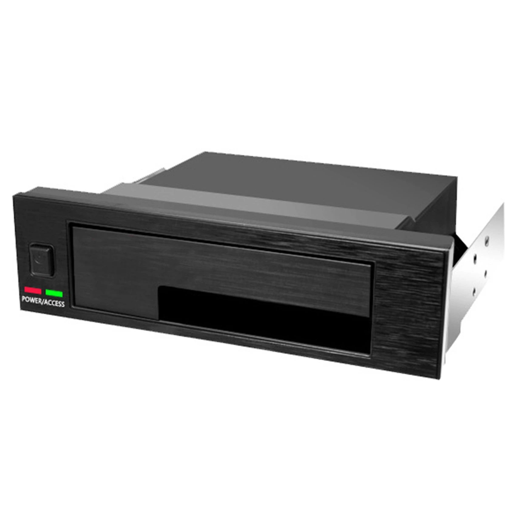 Caja de plano posterior de disco duro SATA III con bandeja interna de 5,25 pulgadas, estante móvil de intercambio en caliente para HDD de 2,5/3,5 pulgadas