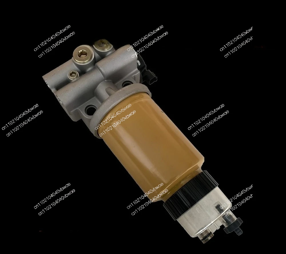 Diesel grid filter oil-water separator assembly