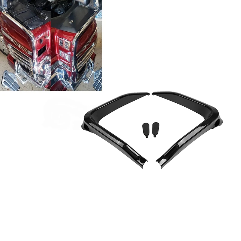 Super Sale Black Fairing Lower Edge Trim Strips & Edge Corner Trim Plugs Kit for Honda Goldwing GL1500 GL1500SE GL1500A 1988-200