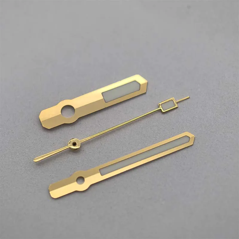 

Green Luminescent Diver Style Hands for NH35/NH36 Mechanical Watch Modification New Model Pointer Parts Set