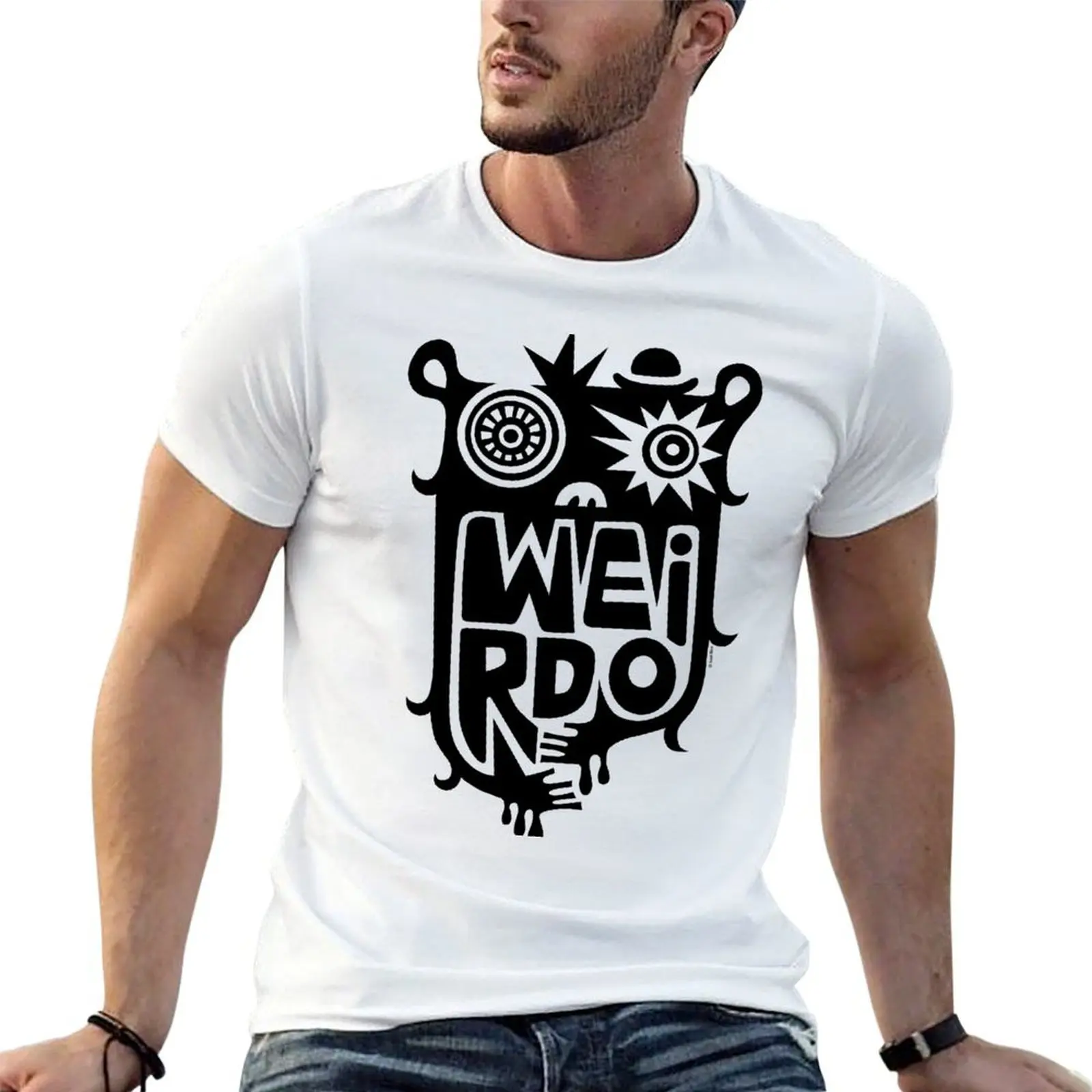 

Big weirdo - on light colors T-Shirt t shirt man casual t shirts cotton 100% cotton t shirts man 100% T-shirt