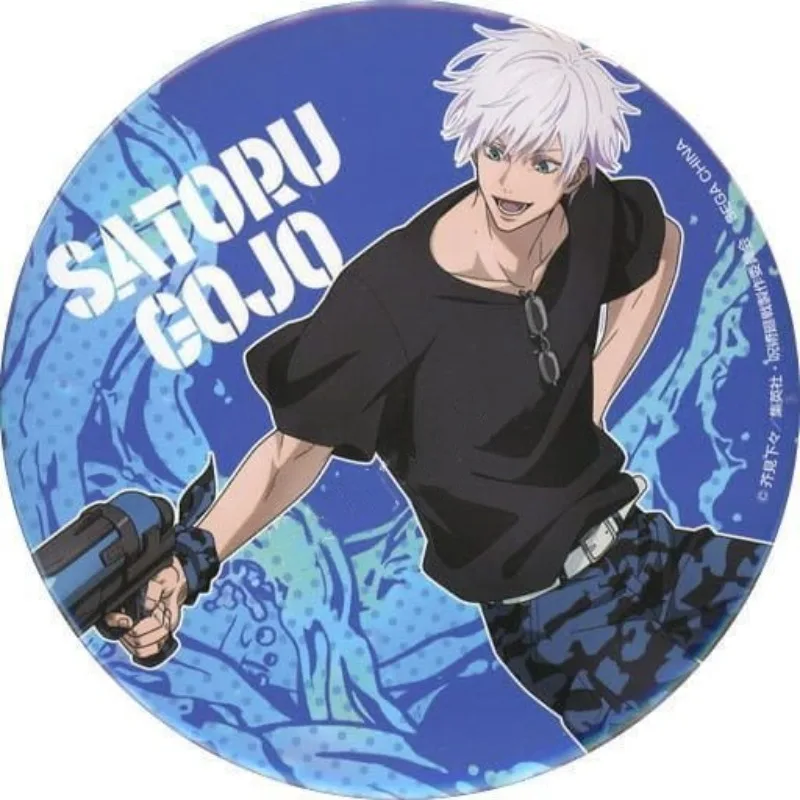 Jujutsu Kaisen Itadori Yuji Gojo Satoru Lnumaki Toge Kugisaki Nobara anime peripheral bag laser badge decoration pendant gift