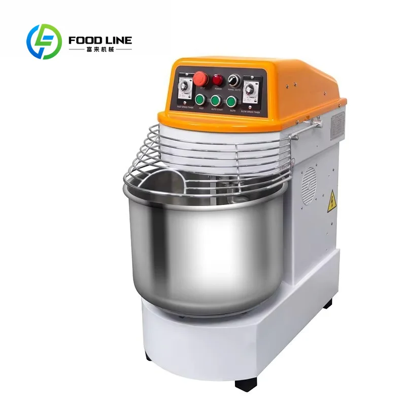 

FL Custom Wholesale Automatic Stainless Steel Spiral Dough Mixer, Commercial Industrial Bakery Baking Equipment