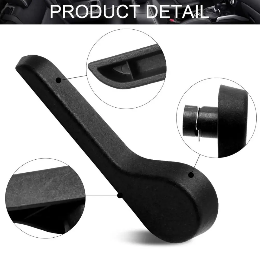 Practical Manual Seat Adjuster Lever Handle Car Front Seat Recliner Handle Lever Right Left Car Accessories Vehicle
