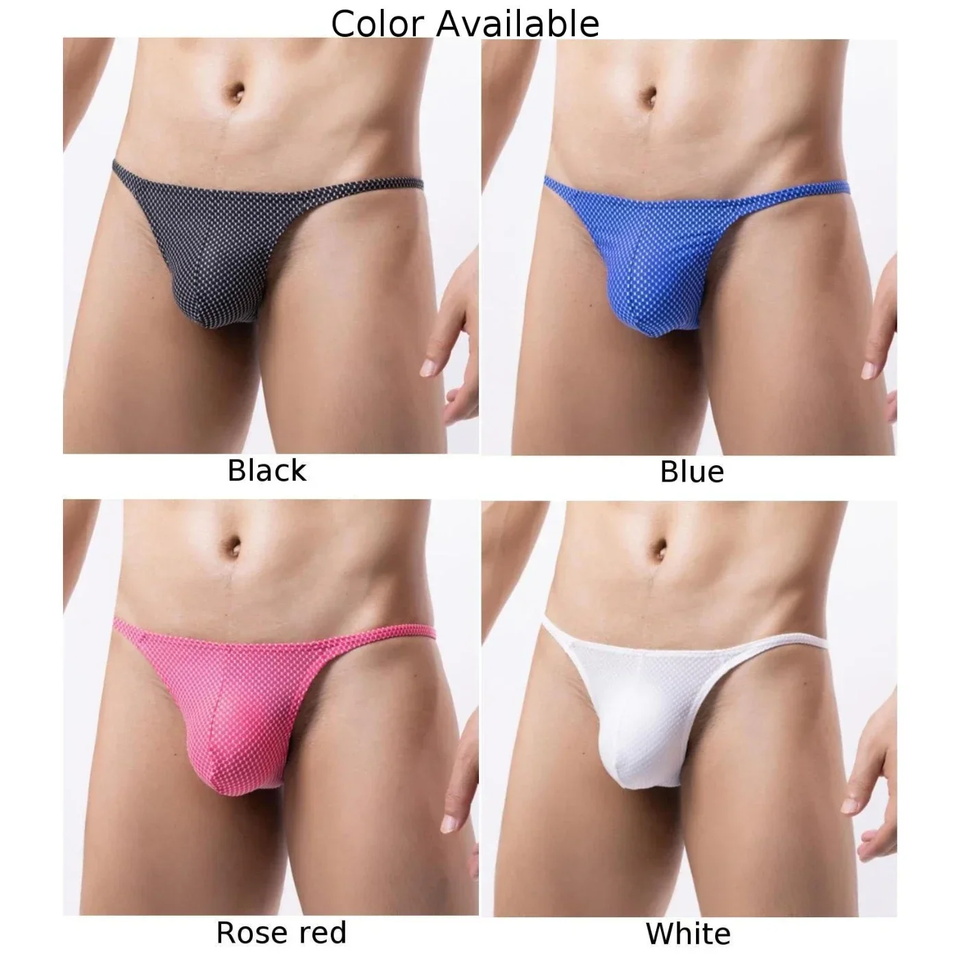 Oepn-Tanga Sexy para Hombre, Bikini, ropa interior, bolsa de cintura baja, Tanga, bragas con espalda en T, lencería erótica para Hombre