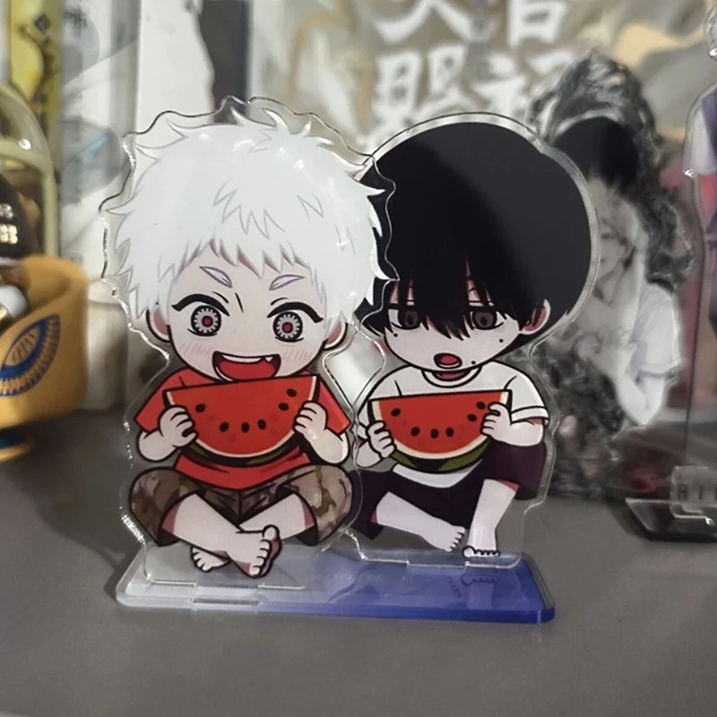 Anime The Summer Hikaru Died Hikaru Yoshiki Cosplay Standing Plate Kawaii Acrylic Figure Stand Desktop Ornament Collect Prop