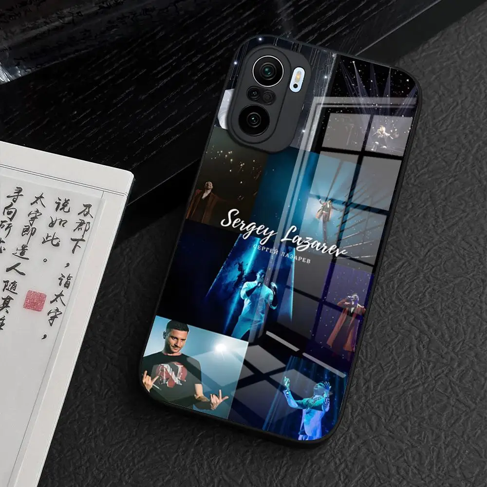 Чехол для телефона Sergey Lazarev для Xiaomi 14 Lite 12 Pro 11t 13 Lite POCO M6 M5 X6 X5 X3 NFC F5 F6 Pro, стеклянный чехол