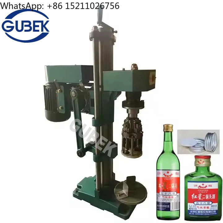 Venda por atacado de pequenas máquinas tampando manuais de garrafas Máquinas tampando coroa