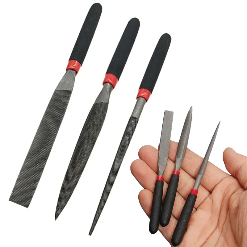 

Needle Flat File Set for Metal Stone Glass Carving Woodworking Hand Tools Steel Files
