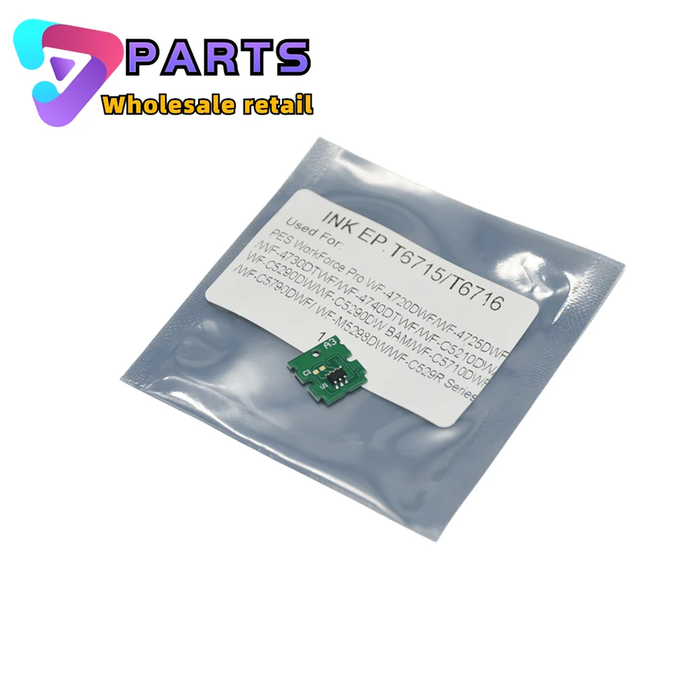 

10X T6716 Чип коробки обслуживания для EPSON WF C5210 C5290 C5710 C5790 M5298 M5299 M5799 C529 C579 ET8700 S380 S381 S880 S884
