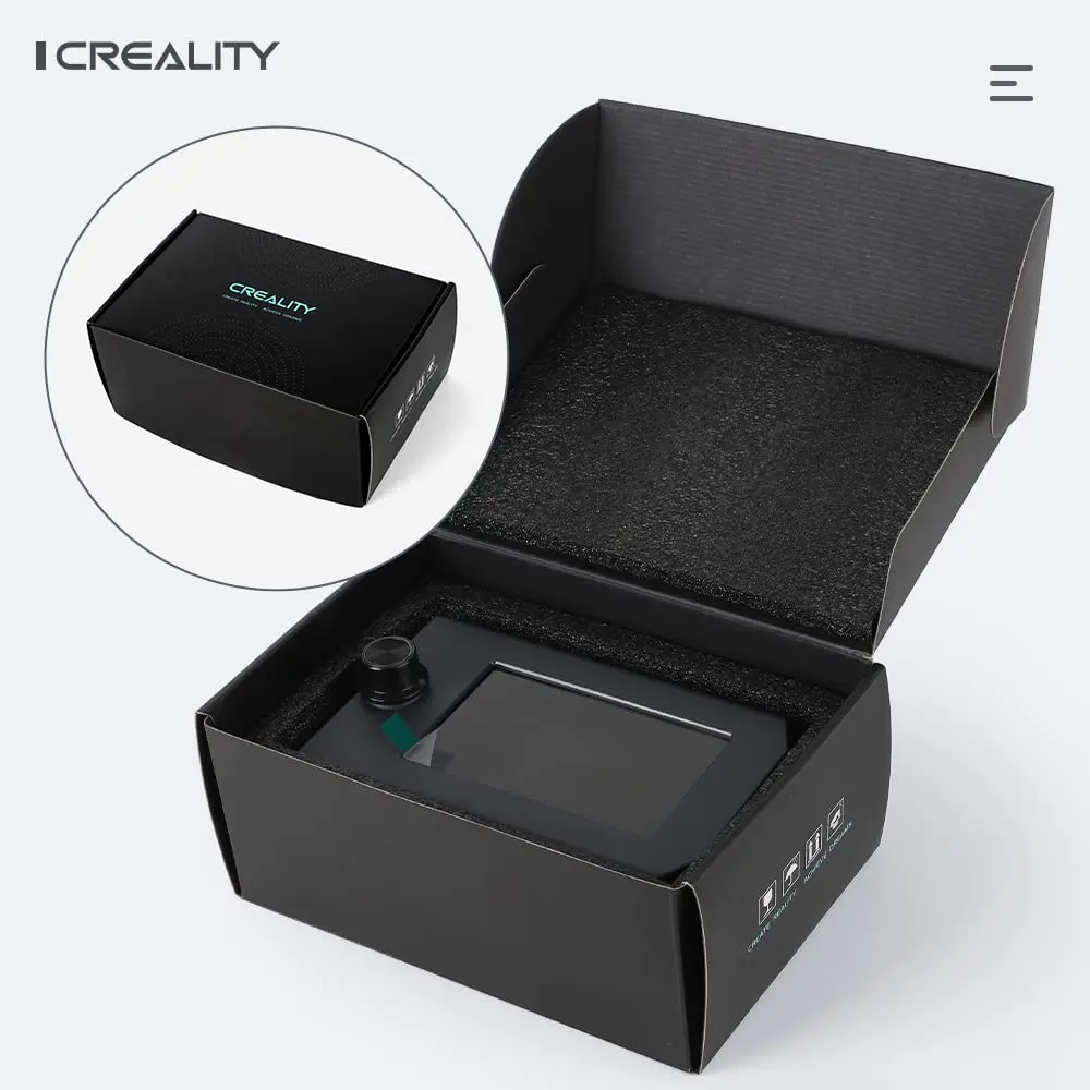 Creality Ender-3 S1/Ender-3 V2 Neo/Max Neo 스크린 키트, 4.3 인치 컬러 LCD 디스플레이 화면, 손잡이, 나사, 케이블 키트, 3D 프린터 부품