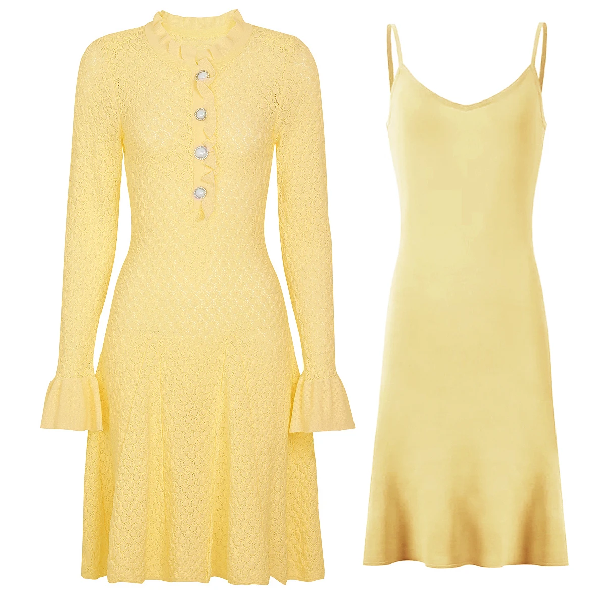 

2614 Высококачественное модное платье для повседневной носки весна-лето, популярное, с круглым вырезом, вязаное, ажурное, с кружевом, из плотного кружевного материала