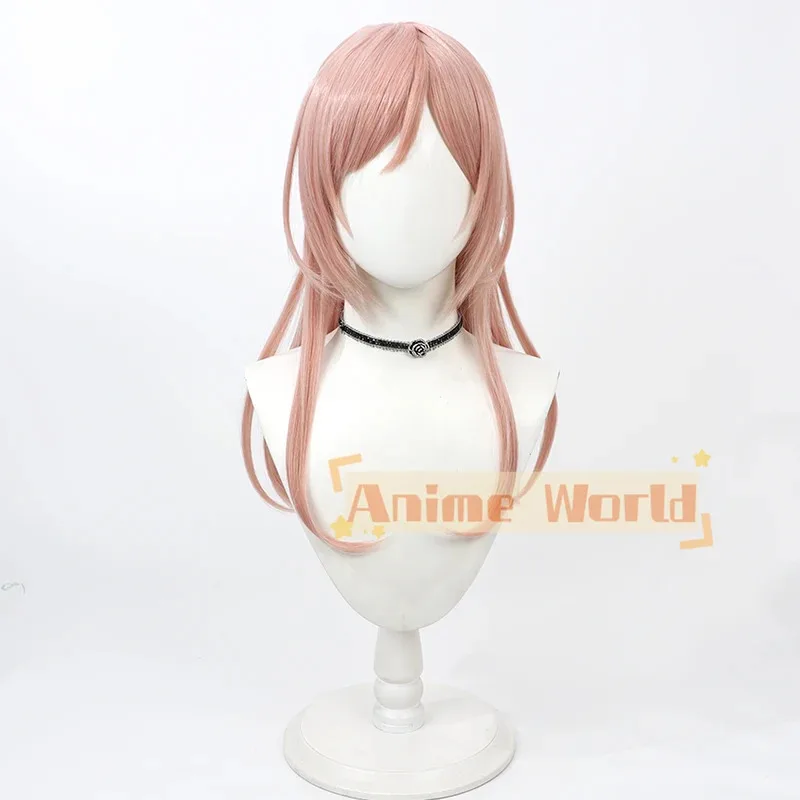 

2025 11 Anime Gakuen IDOLM@STER Rinami Himesaki Synthetic Hair Heat Resistant Halloween Role Play Party Carnival + Wig Cap