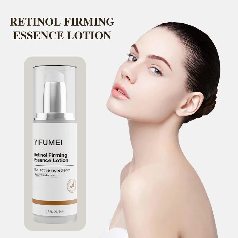 Retinol Facial Essence Lotion Moisturizing Pores Lighten Fine Lines Removal Softening Smoothing Tender Face Nourishing Emulsion