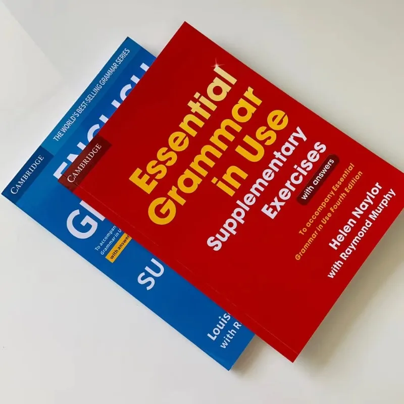 Cambridge Basic Intermediate Advanced  English Essential Grammar in Use Supplementary Exercises English Grammar Books