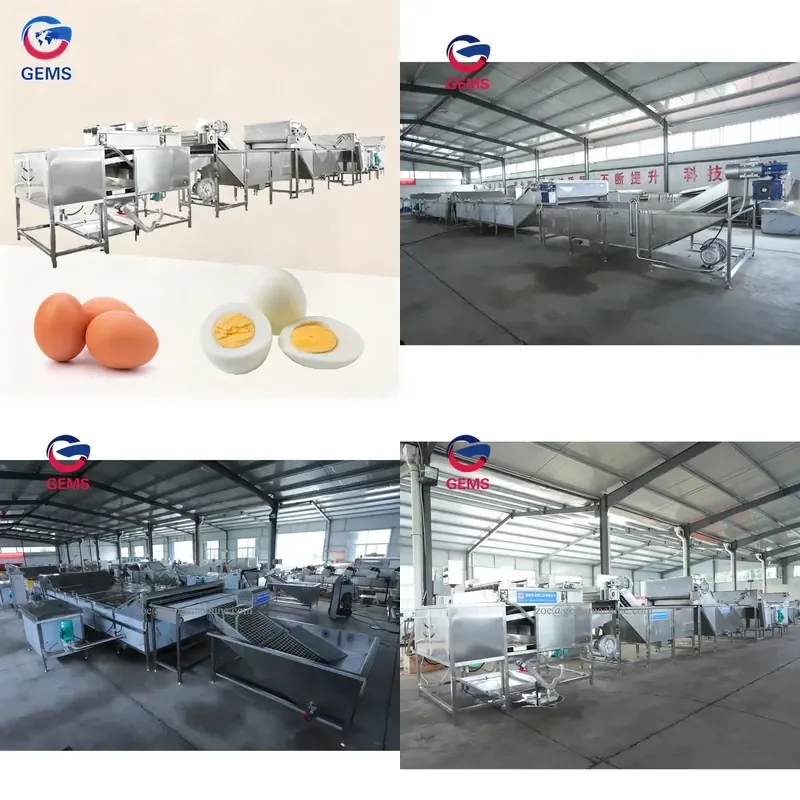 2026 CE Peeling Production Line Peeled Eggs Processing Line Hard Boiled Processing Machine
