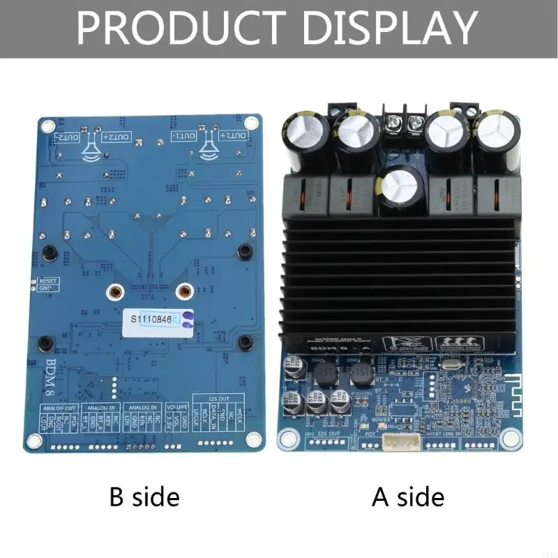 Placa amplificadora E1YB, placa amplificadora sonido estéreo doble canal potencia 2x300W