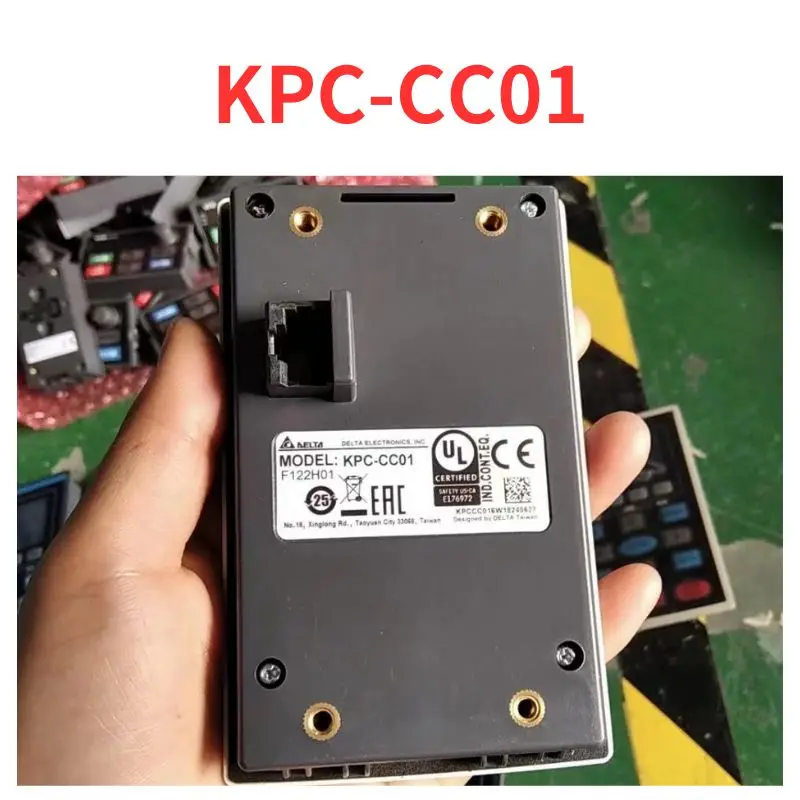 Second-hand    KPC-CC01    Frequency converter panel   test  OK     Fast Shipping