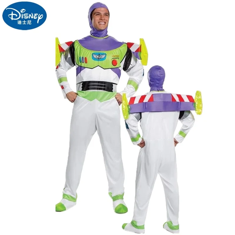 Hot Disney Toy Story Buzz Lightyear Cosplay Costume Cartoon Dolls Stage Performance Bodysuit Halloween Adults Costume Full Suits