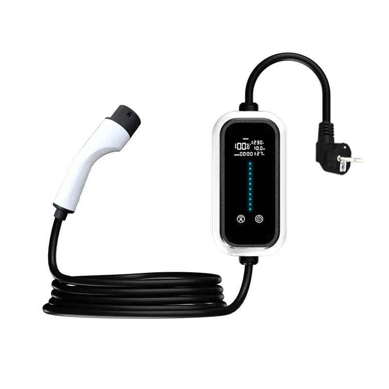 

European Standard Type2 7kw EV Charger New Energy Electric Vehicle Household 16A Charging Pile Single Cross-Border Exclusive