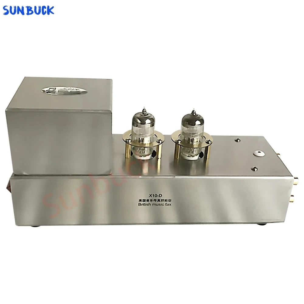 Sunbuck 6n2 Music Tube Buffer MF X10-D Tube Preamp Amplifier Tube Buffer Preamplifier Power Amplifier