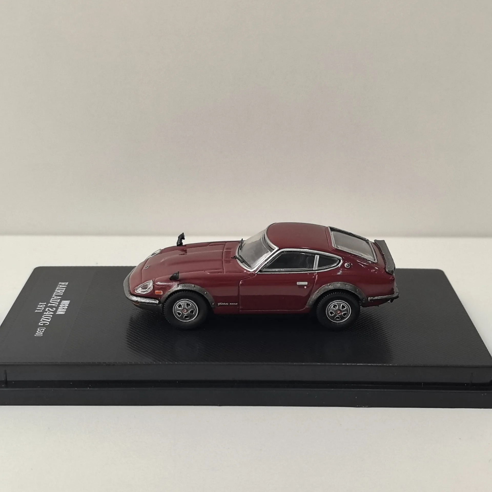 Diecast DEA 1/64 Schaal NISSAN FAIRLADY 240ZG S30 1971 Nissan Legering Model Auto Collectible Toy Gift Souvenir Display Ornament
