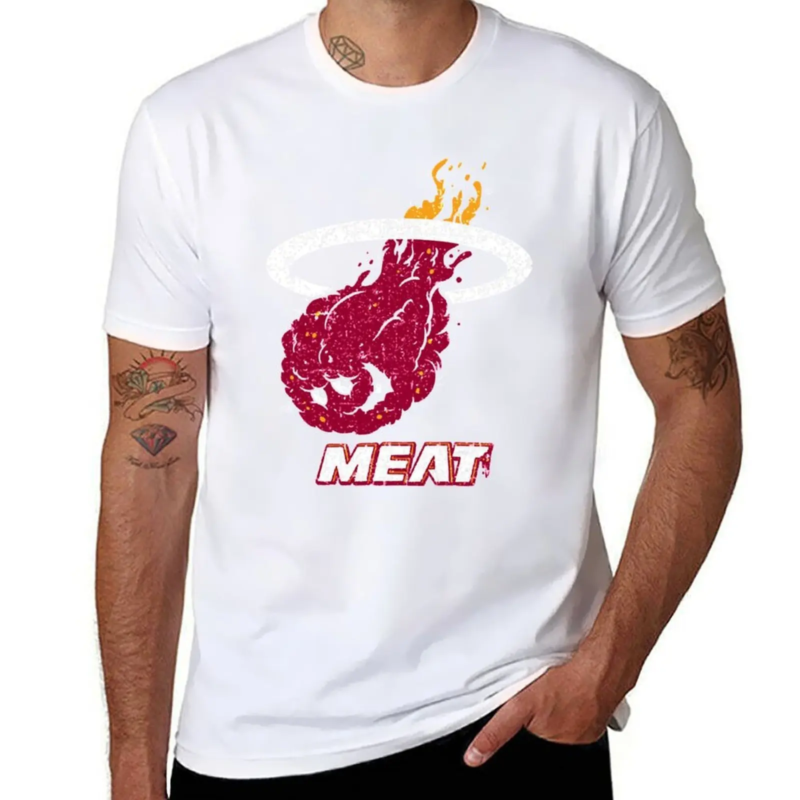 

Basketball Team Miami Meat Hunger Force T-Shirt t shirts for man graphic tees man t shirt designer T-Shirt
