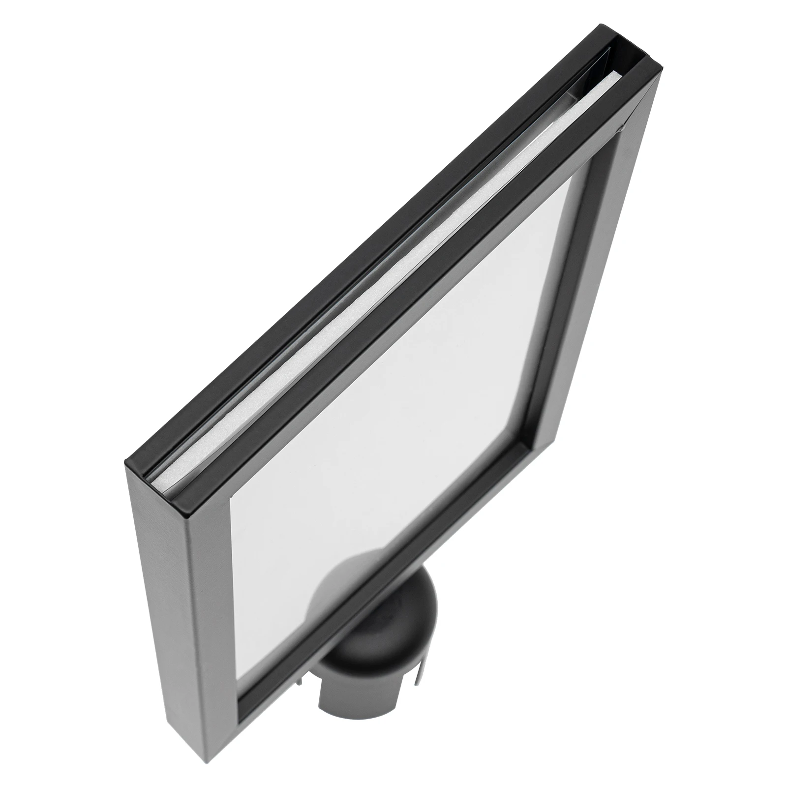 4Pcs A4 Sign Holders Double Sided Sign Frame Top Stand Poster Display Holder